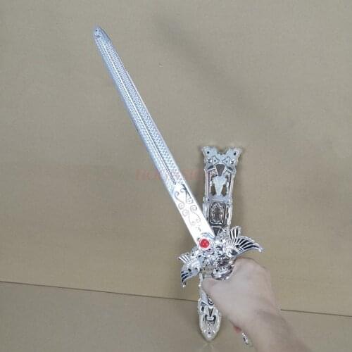 Knife sword flurry Cartoon Toys Plastic Model Toy Knife Anime Cos Weapons Props Fly Heavenly Sword Weapon Category Sports 2021