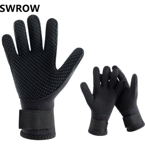 3mm neoprene diving gloves men and women scuba harpoon warm swimming gloves non-slip wear-resistant snorkeling gloves