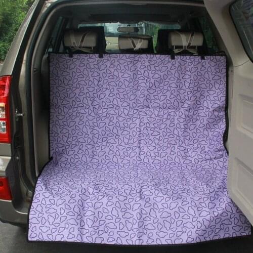 Pet Dog Car Seat Cover Waterproof Oxford Cloth Car Carrier Pet Mat Hammock for Cats Dogs Travel Car Rear Back Seat Cushion