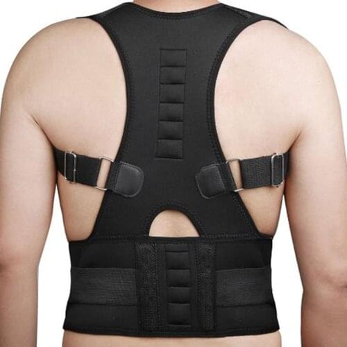 Adjustable Magnetic Therapy Posture Corrector Support Belt Shoulder Back Protect Waist And Back for Student Male Female