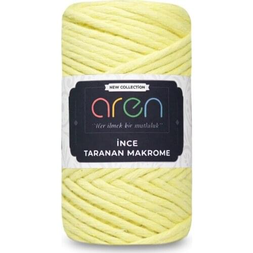 Aren Fine Combed Macrame 60% Cotton 40% Polyester 180 mt 250 gr Product skewer number 4-10 mm Decoration stuff 2PCS