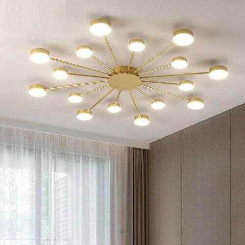 Nordic led ceiling light Living Room AC85-265V balcony porch restaurant kitchen fixtures home decoration
