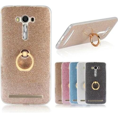 Ultra Thin Soft TPU Gel Original Kickstand Finger Ring Phone Cover For ASUS ZenFone 2 Laser ZE550KL ZE500KL ZenFone AR ZS571KL