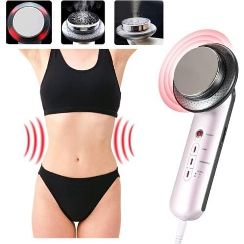 Ultrasound Cavitation Body Slimming Massager Weight Loss Anti-Cellulite Fat Burner Galvanic Infrared Therapy Tool