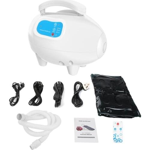 Ultrasonic Bubble Spa Instrument Eliminate Fatigue Improve Sleeps Bacteria Detox Air Hose Waterproof Bubble Bath Massage Cushion