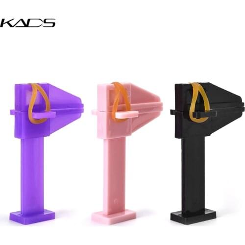 1pcs Nail Pinch Clamp Acrylic UV Gel Curve Fixed Pincher Manicure Nail Art Tools Purple Pink Black for Nail Form Extension Tips