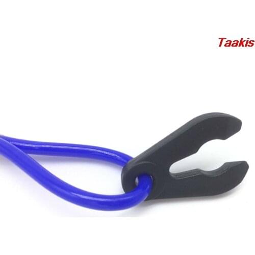 2PCS Jet Ski Safety Lanyard Tether Cord Boat Outboard Engine Safety Tether Blue Emergency Flameout Switch Drawstring