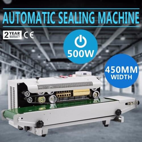Automatic Sealing Machine Horizontal Continuous Plastic Bag Band Sealing Machine