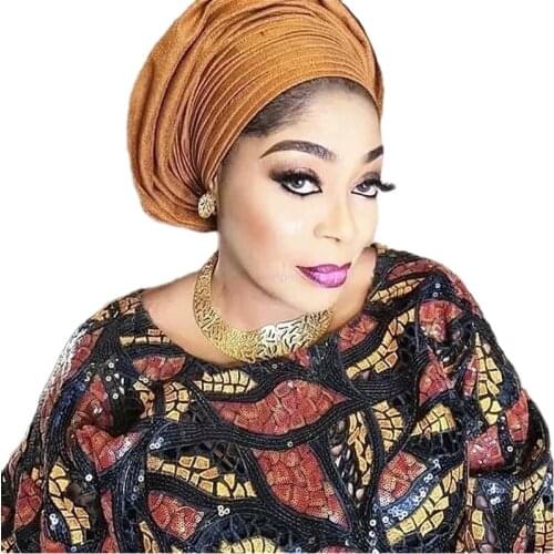 Velvet Lace Fabric African Lace Fabric 2021 High Quality Lace With Sequins French Nigerian Lace Fabrics Party Sewing JY-125