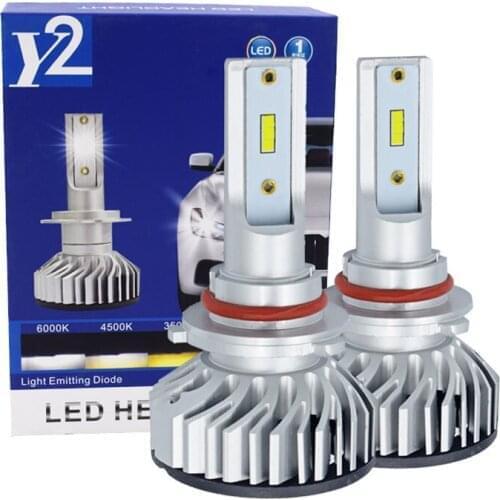 CPS H4 LED H7 H11 H8 HB4 H1 H3 9005 HB3 Auto Car Headlight Bulbs Motorcycle 8000LM Car Accessories 6000-6500K fog lights