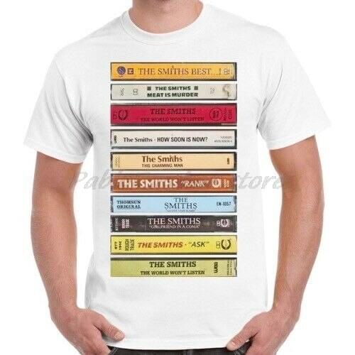 The Smiths Albums Cassette Cool Vintage Retro T Shirt male brand t-shirt summer men cotton tshirt free shipping