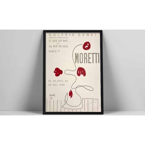 Galerie Genet By Raymond Moretti Canvas Poster Famous Classic Abstract Wall Art Print Pictures Modern for Living Room Home Decor