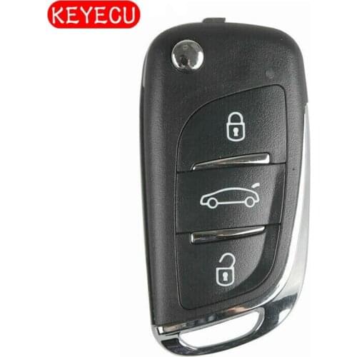 Keyecu Xhorse DS Style (Super Remote) 3 Buttons for VVDI Remote Key Tool VVDI Mini Key Tool, VVDI2 Supermodel Machine