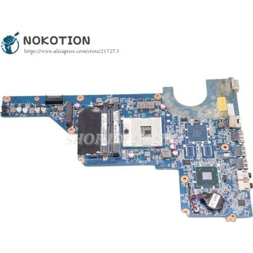 NOKOTION 636373-001 For HP G4-1000 G6 G7 Laptop Motherboard DA0R13MB6E0 HM65 DDR3 UMA Main Board
