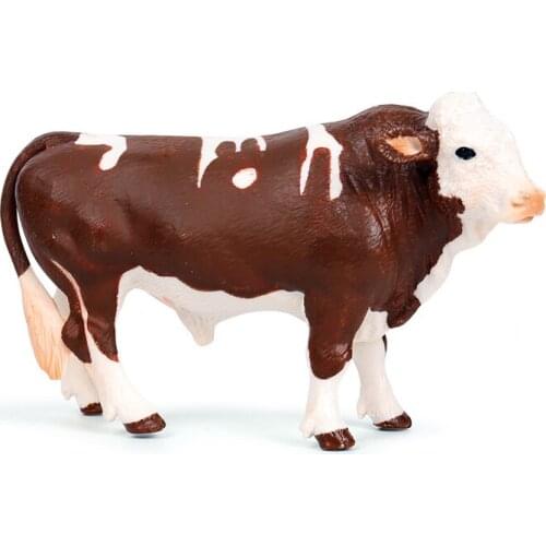 Bull Fulaiweihe Cow Simon Tal Bull Wild Animal Model Black Quarterma Flying Elf Solid Pendulum Sculpture Home Art