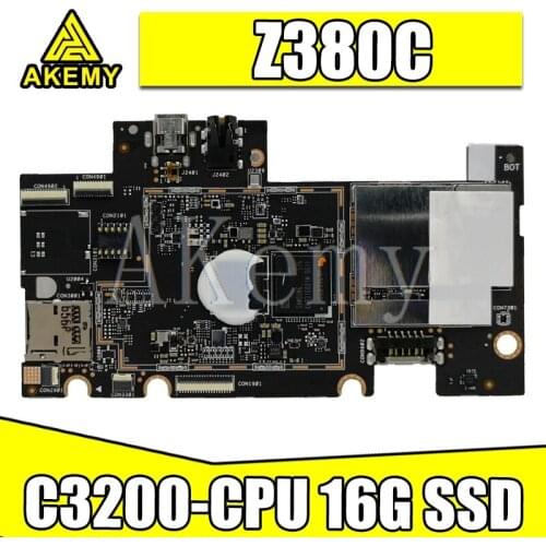 New! original For Asus ZenPad 8.0 Z380C Z380 Tablets Laptop motherboard Mainboard logic board W/ C3200-CPU 16G SSD