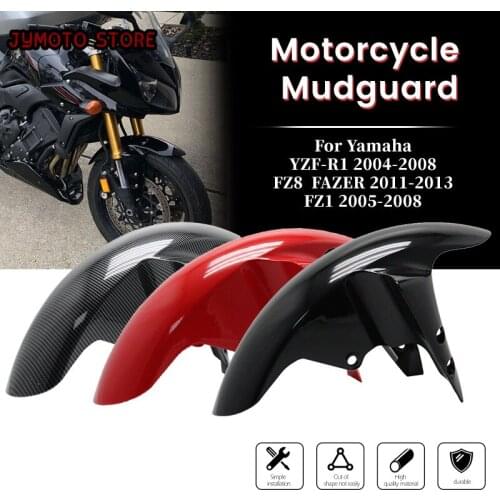 Motorcycle Front Wheel Fender Fairing Kit For YAMMAHA YZFR1 2007 2008 YZF-R1 07 08 Red Black Fairing