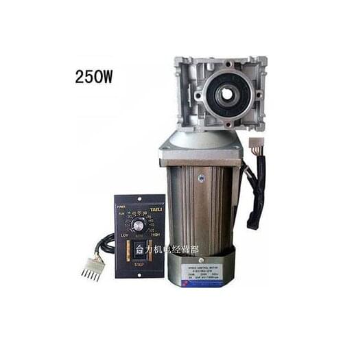 AC220V 250W RV40 worm gear reducer, high torque, reversible, speed control motor + speed controller