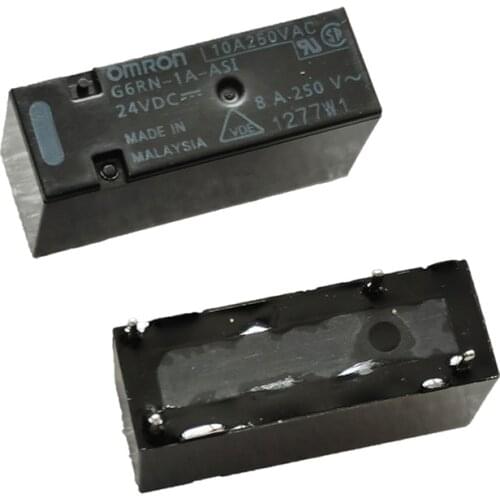 HOT NEW G6RN-1A-ASI G6RN 1A ASI G6RN1AASI 24V relay 24VDC DC24V 24V Instead of G6RN-1A 8A 4PIN