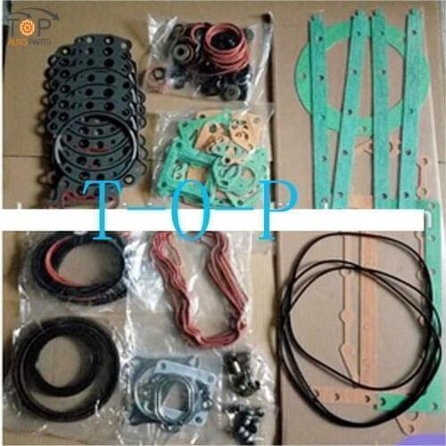S6D125-NEW Engine Complete Overhaul Rebuilding Gasket Kit 6151-12-1810 6151-K2-3000 For Komatsu Cylinder Head