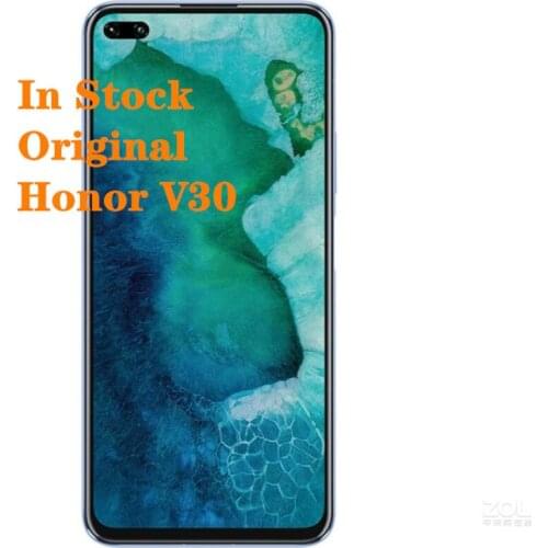 New Original Honor V30 5G SmartPhone 6.57" Kirin 990 Octa Core 8GB RAM 128GB ROM Android 10.0 40.0MP 5 Cameras Fingerprint Phone