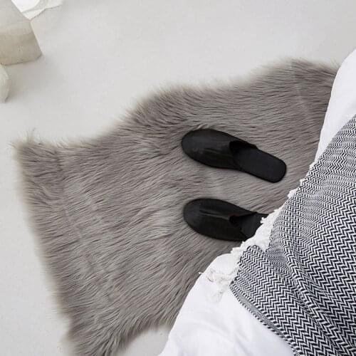 Modern Simplicity Soild Carpets For Living Room Rug Bedroom Decor Mat Floor Area Rugs Home Fluffy Thicken Mat Long Soft Non-slip