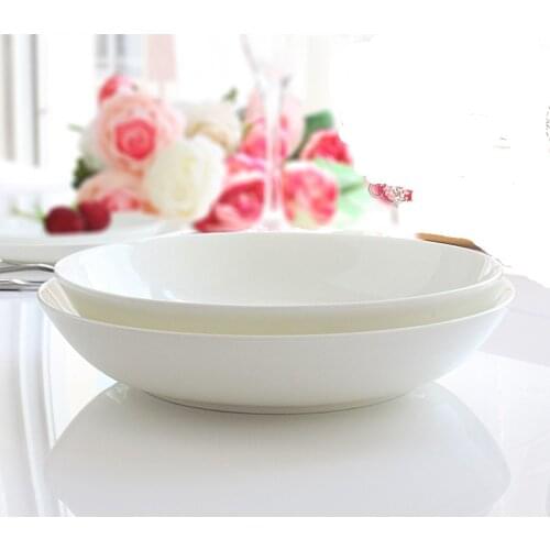High quality bone china 8 7.5 deep dish rice dish