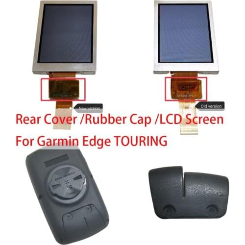 Original Rear Cover(without battery) /USB Rubber Cap /2.6 inch LCD Screen For Garmin Edge TOURING