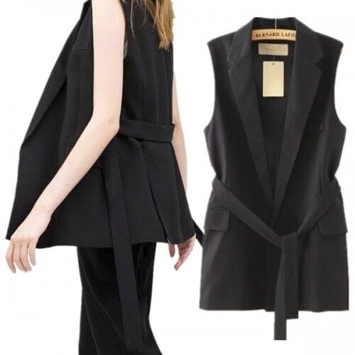 Obrix Casual Sleeveless Spring Vest For Women Streetwear Fashion Female Jacket