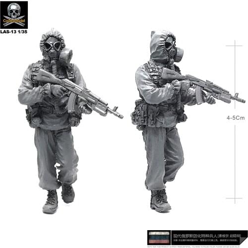1/35 Resin Kits Russian Resin Soldier Model self-assembled Las-13
