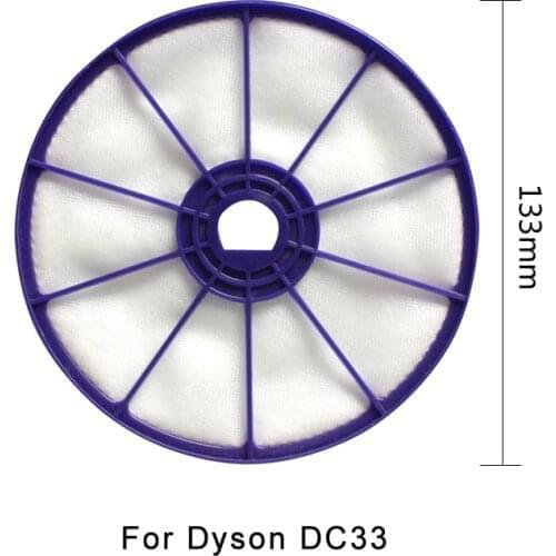 1 washable vacuum cleaner for Dyson DC33 DC33I car side front engine allergy hepa filter spare parts vacuum replacement