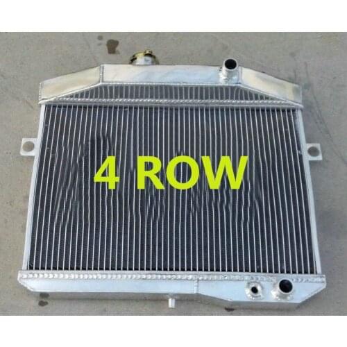56MM New Aluminum Radiator For Volvo Amazon P1800 B18 B20 engine GT M/T 1959-1970 59 60 61 62 63 64 65 66 67 68 69 70 4 ROW