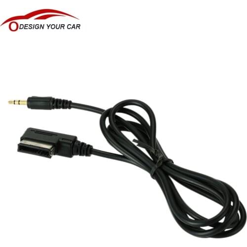 Car AMI MMI to 3.5mm Music Interface Audio Adapter Cables for Audi A3 A4 S4 A5 S5 A6 S6 A8 Q3 Q5 TT R8