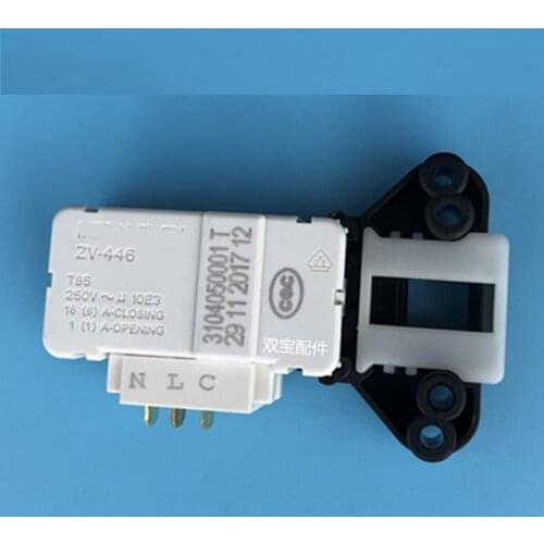 Drum Washing Machine Observation Window Door Lock XQG60-F10101T Micro Time Delay Switch Electronic Door Lock Door Switch