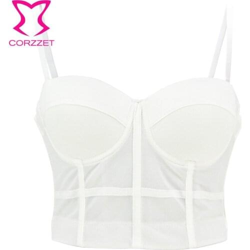 White Soft Cotton Solid Soutien Gorge Brassiere Push Up Bralette Crop Top Bustier Sexy Bra Women Gothic Lingerie Brasier Mujer