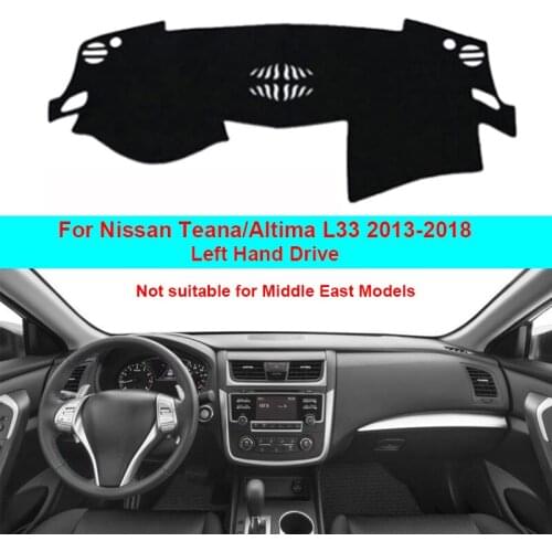 Car Inner Dashboard Cover For Nissan Teana Altima L33 2013 2014 2015 2016 2017 2018 LHD Dash Mat Carpet Cape Cushion Sun Shade