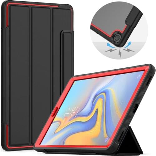 For Samsung Galaxy Tab A 10.1 2019 SM-T510 SM-T515 Tablet Case Smart Auto Sleep Wake Cover Stand funda Capa For SM-T515 T510