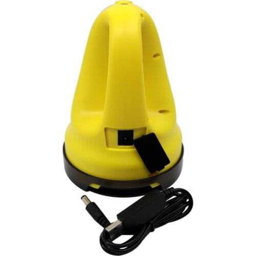 Electric ice scraper and snow remover SCRAPE-A-ROUND USB rechargeable car glass deicer polisher