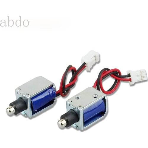 Mini DC5V electromagnetic lockSmall electronic lockElectric bolt lock magnetic solenoid electric control lock