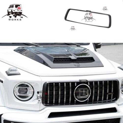 G class W464 B900 dry carbon fiber material body kit grille cover for after 2018 year W463A G63 B900 bumper grille