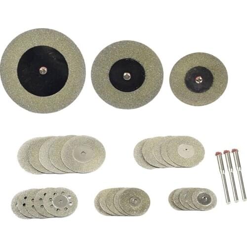 32Pc Circular Saw Blades Set Gear Cutting Disc Electric Grinding Tool Set Diamond Saw Blades for Electric Rotary Tools