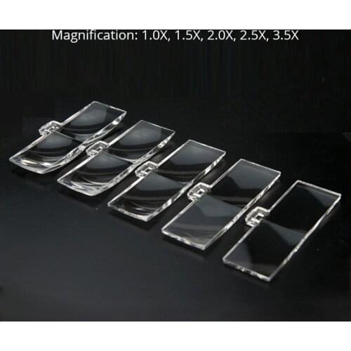 1.0X 1.5X 2.0X 2.5X 3.5X Optical PMMA Acrylic Lens Magnifying Loupe Lenses Head-mounted Glasses Magnifier Accessories