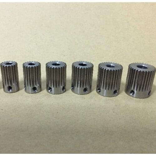 1 piece 0.5 module 304 stainless steel straight gear,16T 18T 20T 24T 25T 28T 30T,hole diameter 4mm/5mm/6mm