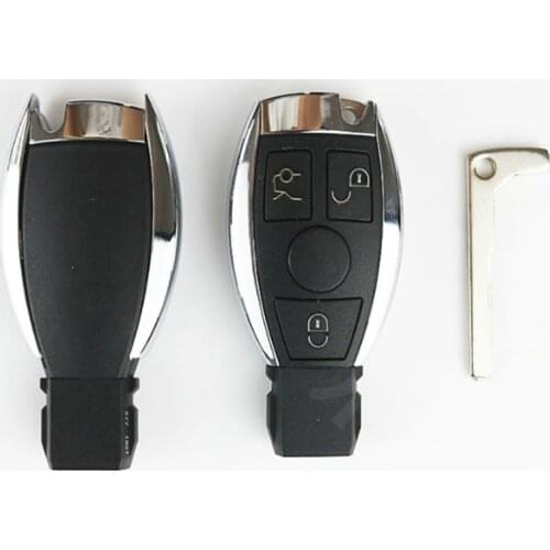 DAKATU 3 Button Smart Remote key shell For Mercedes Benz W203 W204 W210 AMG BGA C CL CLA CLK CLS E GL NEC R S SL SLK Smart Shell