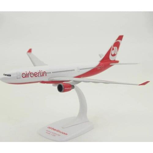 Aircraft 32CM1: 200 scale Airbus A330-200 model Air Berlin Air air route with base resin aircraft stand-up aircraft