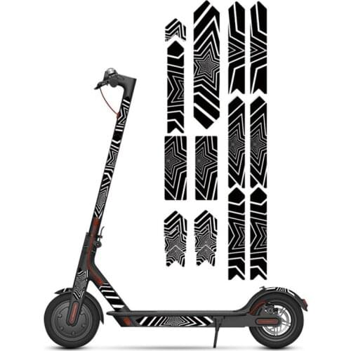 Reflective Styling Stickers Night Safety Skateboard Warning Strip Electric Scooter Reflective Sticker