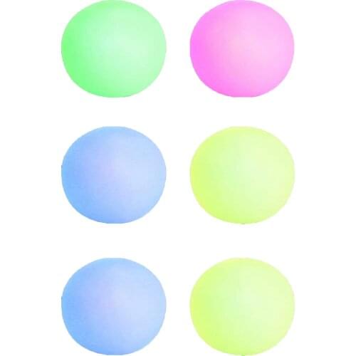 Glowing Stress Ball Fidget Toy Squeeze Toy for Adults Kids