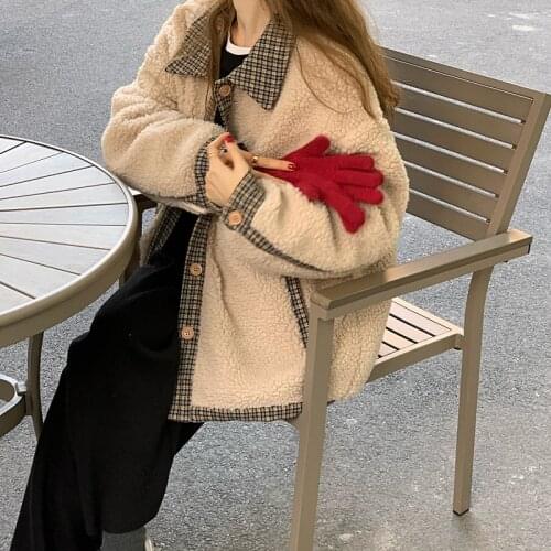 Женские пальто в клетку YZAHJ China At AliExpress