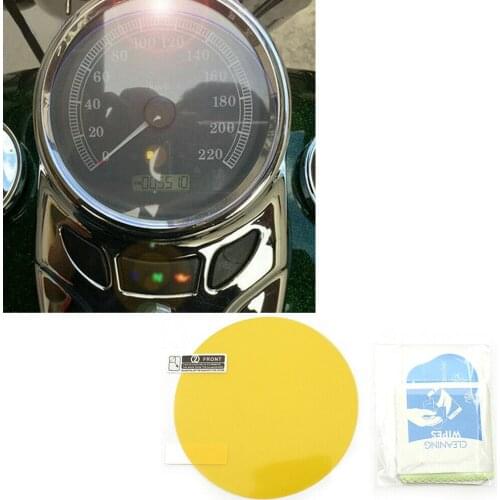 Cluster Scratch Screen Protector Film Blue-ray Dashboard For HARLEY TOURING DYNA