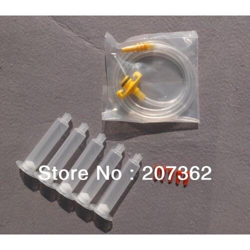 10cc Liquid Dispenser Syringe Barrel Robot Valve Adapter Assembly